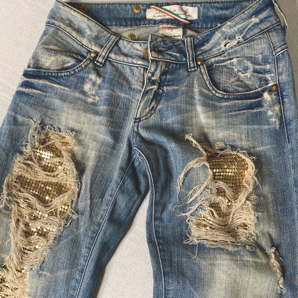 Met Embellished Jeans